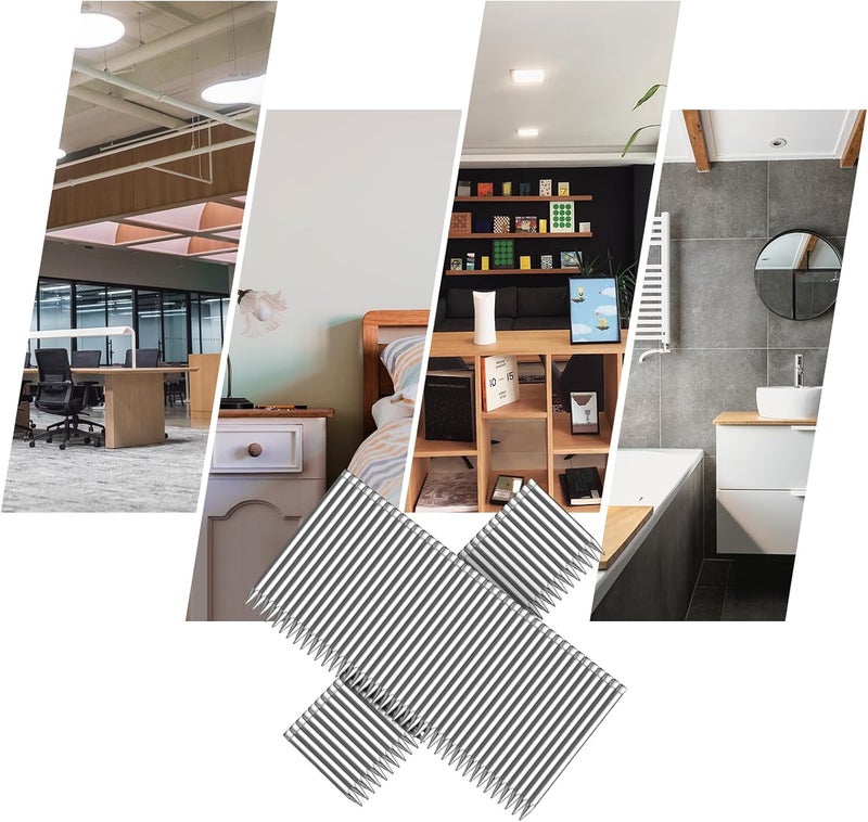 SimCos 14 Gauge Concrete T Nails (1",1-1/2",2",2-1/2 inch) 960 pcs 14 GA Concrete Nail Gun Nails Assorted and Galvanized Concrete Finish Nails for Pneumatic Concrete Nailer - Image 4